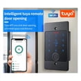 thumbnail image 4 of Cerradura de Puerta Inteligente con Teclado RFID, Aplicación WiFi Tuya, Controlador de Acceso, Teclado Metálico Impermeable, Instalación Oculta, Control de Acceso, A, 4 of 5