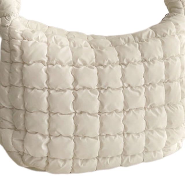 Bolso De Hombro Mujer Compuesto Color Sólido Nailon Dama Diario Ocio Blanco Wdftyju Para Estrenar