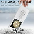 thumbnail image 2 of Dteck for Samsung Z Flip 5 Case, Shockproof Ring Stand Slim Full Body Case with Built-in Screen Protector Protective Hard Case for Samsung Galaxy Z Flip 5,White, 2 of 9