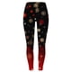thumbnail image 3 of Gibobby Pantalones de yoga Leggings deportivos estampados navideños de moda informal para mujer Leggings de yoga informales(Vino,M), 3 of 5