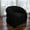 black, variant on SEYNAR Teddy Swivel Rainbow shape Chair Accent Chair, Comfy Boucle Barrel Garden Armchair Sofa for Living Room