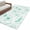 Blue, variant on Rectangle Area Rugs 4 x 6 Ft, Green Flower Non-Slip Residential Carpet, Watercolor Floral Botanical Line Drawing Print Indoor Crawling Mats Runner Rugs for Living Room/Dining Room/Bedroom