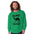 thumbnail image 5 of Hump Day Camel Wednesday Weekday Sweatshirt for Men or Women Brisco Brands L, 5 of 6