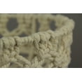 thumbnail image 3 of Things2Die4 Off-White Handwoven Macrame Decorative Bowls Set of 2, 3 of 3