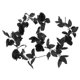 thumbnail image 5 of FESTFENDS De Rosas Artificiales Negras Para De Y Eventos, 5 of 8