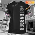 thumbnail image 1 of Camiseta de moda con nombre personalizado para hombre, camisa deportiva informal con estampado 3D de peluquero, de manga corta, de verano, gran oferta, Unisex, DW28Adult size XL Gao Jinjia LED, 1 of 2