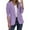 Purple, variant on Gfyviroh Women's Blazer Jackets Comfortable Open Front Lapel Blazers Solid Color Long Sleeve Business Outerwear