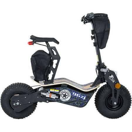 mototec mad 1600w 48v electric scooter, girls, black