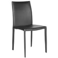 thumbnail image 4 of Safavieh Karna Modern Fully Upholstered Dining Chair, Set of 2, 4 of 10