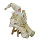 thumbnail image 4 of Papá Noel de 35 cm con postura sentada, adornos de Papá Noel, escena navideña, decoraciones para muñecas, regalos de Navidad, 4 of 5