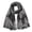 Black, variant on Krdevn Women Tie‑Dye Diamond Print Scarf, Lightweight Sheer Scarf Shawl Wrap for Casual Daily Wear
