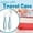 White, variant on Clearance Tableware under $5 2Pcs/Set Children Tableware Bendable Design Portable Utensils Toddler Feeding Auxiliary Spoon Fork For Toddler