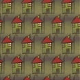 thumbnail image 1 of Ahgly Company Machine Washable Indoor Square Transitional Hazel Green Area Rugs, 6' Square, 1 of 7
