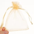 thumbnail image 2 of 100 Pcs Fabric Decorative Gift Bags Portable Elegant Sandbag Medium Mesh Large, 2 of 6