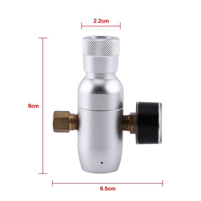 Homebrew Kegging Accesorios, Vienen Con Medidor De Presión Accesorio Ideal Para Vino, Cargador De CO2 De Cerveza, Para El Hogar Mgaxyff CO2 Charger