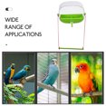 thumbnail image 3 of ETHZZLE 1Set Green Window Bird Feeder Made of Durable Safe Pe Material with Suction Cups, 3 of 8