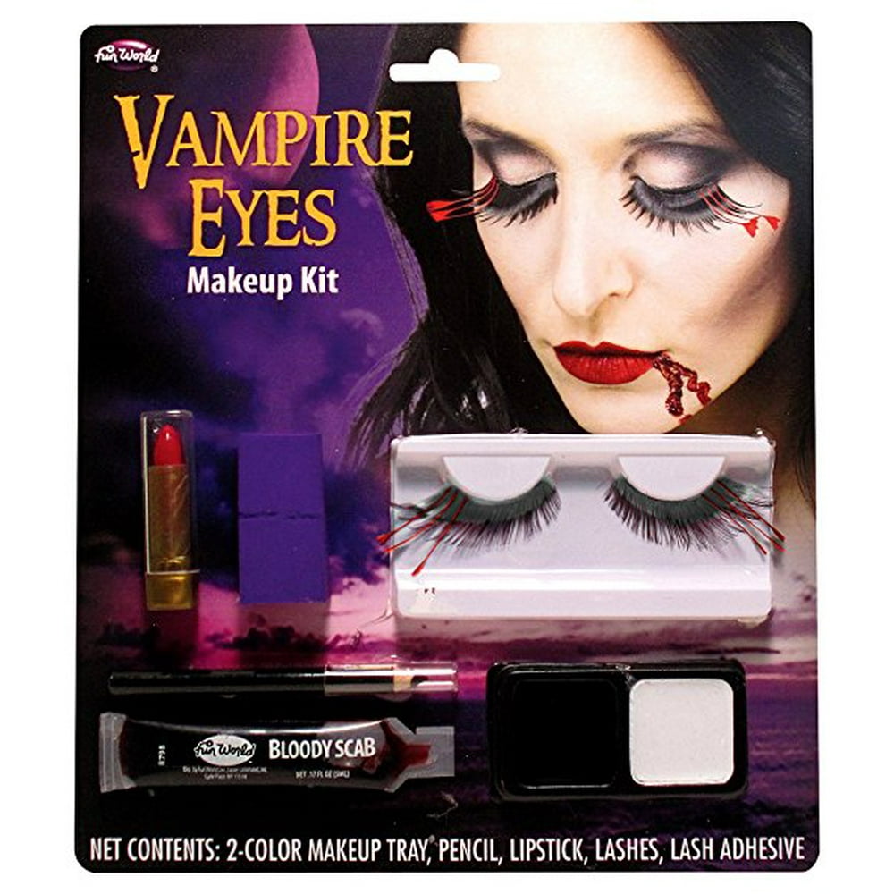 Lashes Vampire Halloween Makeup Kit - Walmart.com - Walmart.com