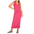 thumbnail image 2 of Women's 2 Piece Sweater Skirt Sets Sleeveless V Neck Knit Ribbed Vest Tops Midi Skirt 18w Dress Womens Long Swim Skirt Women's plus Size Evening Dresses Woman plus Dresses plus Size Dress Formal, 2 of 7