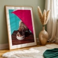 thumbnail image 5 of Cat picnic day - Photography Cat Summer Beach House Humor Oak Framed Wall Art Print 5 x 7 inches, 5 of 59