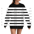 thumbnail image 2 of Weikingp Women's I'M Cold Graphic Sweatshirt Oversized Sweatshirt Plain Crewneck Sweatshirts Mother Sweatshirt Loose Casual Long Sleeve Pullover Fall Winter Tops Blue 2XL, 2 of 5