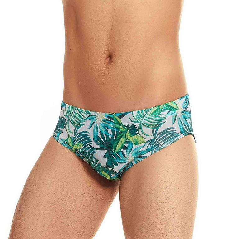 Lilgiuy Men's Briefs Bikini Underwear Funny Thong T Pants Stretch Low Waist  String Charming Seamless Underwear Moisture Wicking