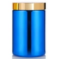 thumbnail image 3 of Blue Metallic HDPE Plastic 25 oz Jar (12 Pack), 3 of 3