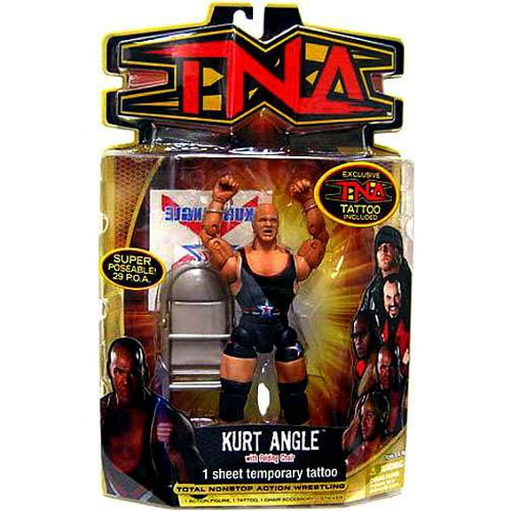 TNA Wrestling Series 8 Kurt Angle Action Figure