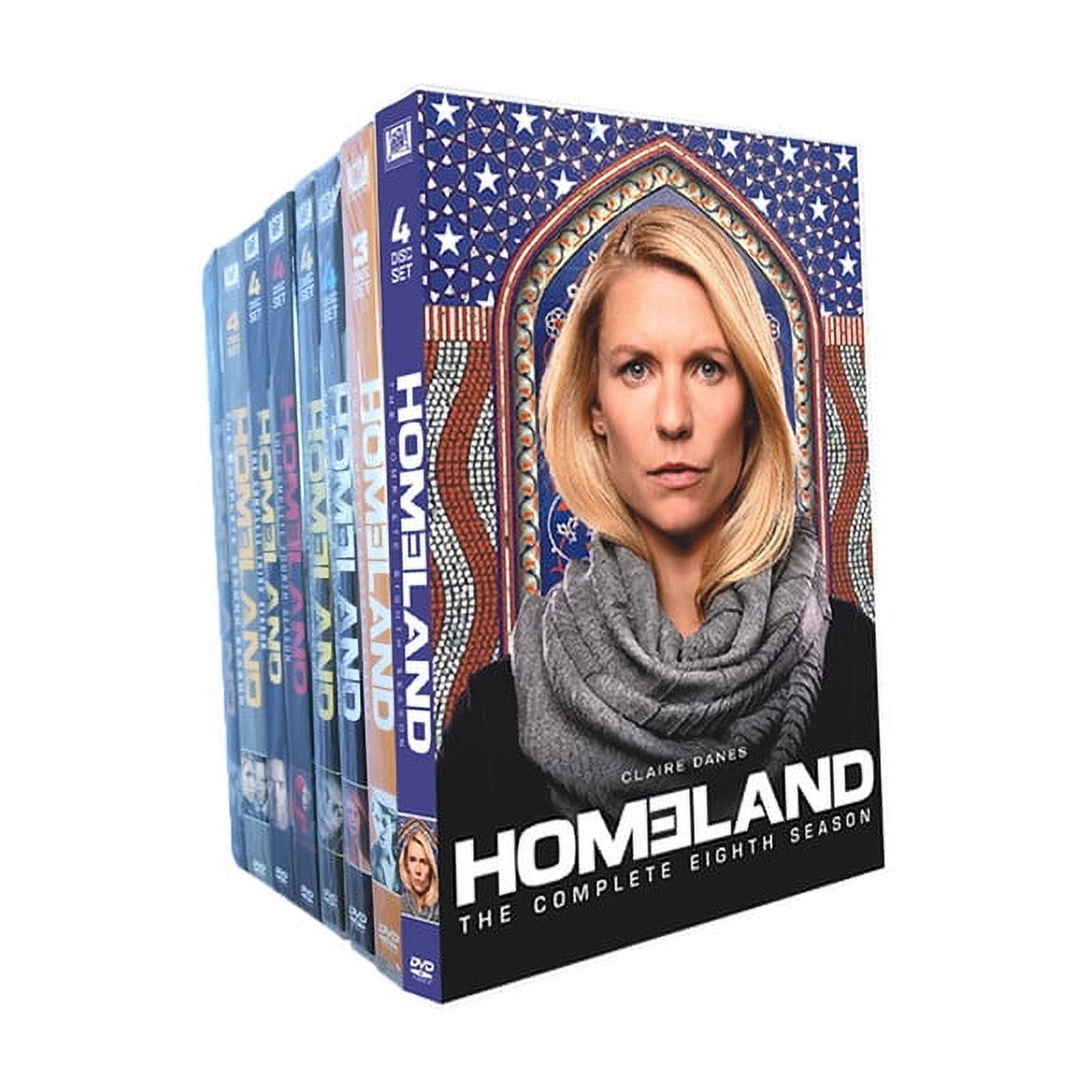 Homeland: The Complete Series Seasons 1-8 (DVD),Drama - Walmart.com