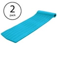 thumbnail image 2 of Texas Recreation Serenity 70 In. Foam Mat Raft Lounger Pool Float, Teal (2 Pack), 2 of 6