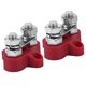 thumbnail image 5 of Rankomu Perno de Terminal, 2 Piezas de 5/16 Pulgadas M8 Terminal Stud Rojo Piezas de Bloque de Conexiones de cableado de Alta Resistencia para Camiones de 12-48 V, vehículos recreativos, Barcos, 5 of 14