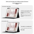 thumbnail image 5 of Funda protectora para iPad de 78, 9 y 10.ª generación, 10,9 y 10,2 Pro, 11 pulgadas, Air 345 Mini, con ranura para 6 lápices, tabletas y libros electrónicos, 5 of 5