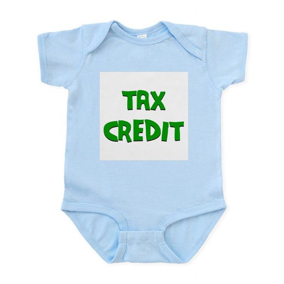 CafePress - Tax Credit Infant Bodysuit - Baby Light Bodysuit, Size Newborn - 24 Months