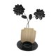 thumbnail image 2 of Candelabro,Candelabro Candelabro Bandeja para velas,Candelabro de hierro para centro de mesa,Candelabro decorativo pequeño moderno,Decoración de escritorio para el comedor de Estilo C, 2 of 9