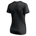 thumbnail image 3 of Women's Black Brooklyn Nets Mascot In Bounds V-Neck T-Shirt, 3 of 3