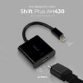 thumbnail image 2 of Adaptador Convertidor Acteck SHIFT PLUS AH430 Mini DisplayPort a HDMI Negro AC-934770, 2 of 6