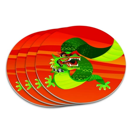 

Chinese Dragon Coaster Set