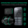 thumbnail image 2 of [Smart Ventilation Kits] Mars Hydro iFresh 6″ Inline Fan & Carbon Filter Combo with iControl Smart Controller, 2 of 11