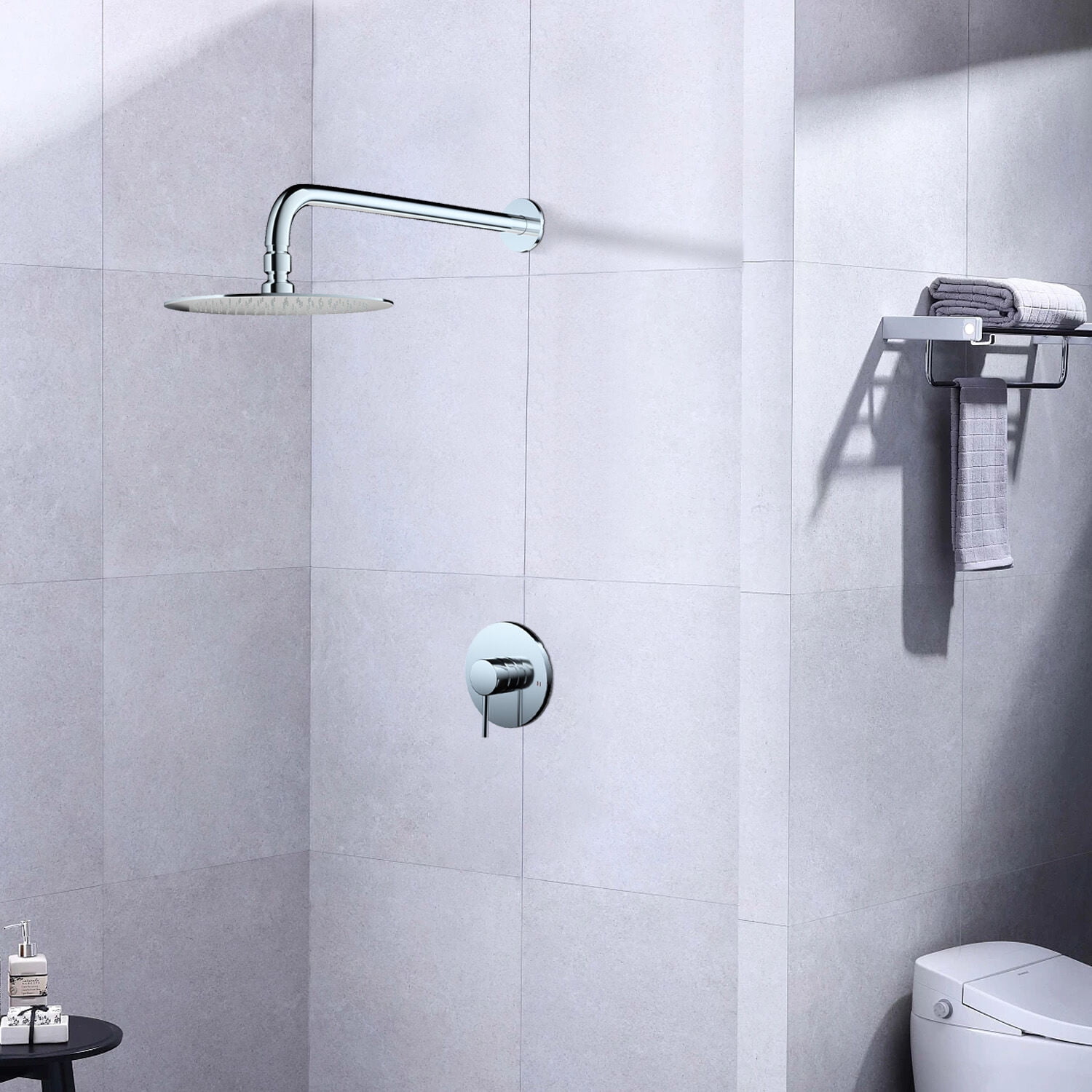 Freestanding Bathtub Faucet, Wall Mounted Shower Faucet in (Valve Included), Freestanding Tub Filler,Brass Standalone Tub Faucet, Bath & Faucets Freestanding Tub Faucets