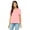 Pink, variant on Bella + Canvas, The Ladies' Relaxed Jersey Short-Sleeve T-Shirt - POPPY - M