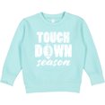 thumbnail image 2 of Inktastic Touchdown Season Football Toddler Sweatshirt, 2 of 4