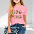 thumbnail image 1 of hengsof T-Shirt à Manches Courtes pour Enfants 100e Jour d'École, Col Rond, Imprimé Graphique Mignon, Chandail Décontracté Confortable, Chemise Basique Élégante, 1 of 7