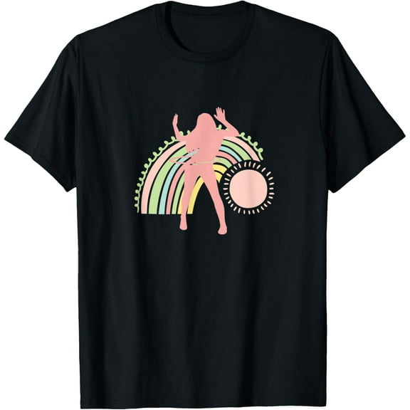 Exquisite and comfortable-Hula Hoop Rainbow Dancer Hoopdance T-Shirt
