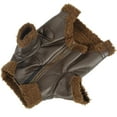 thumbnail image 2 of Dog Jacket Coat, Warm Windproof Dog Leather Jacket  For Winter For Outdoor S, 2 of 8