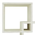 thumbnail image 4 of DecMode 22"W, 34"H Wood Contemporary Wall Shelf, White, 1-Piece, 4 of 8