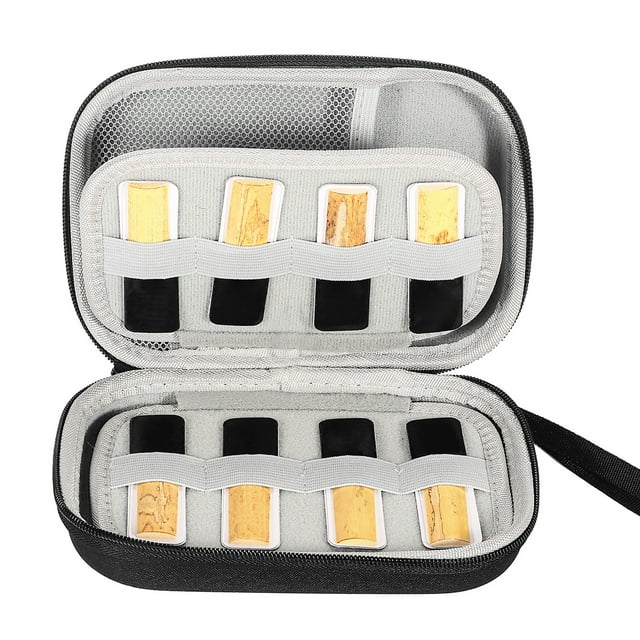 Reeds Carrying Case Waterproof EVA Box for Alto Saxophone and Clarinet Reeds 20 Pieces Capacity