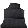 thumbnail image 4 of Mifsaly Womens Puffer Vest Stand Collar Sleeveless Quilted Jacket Lightweight Warm Casual Winter Outerwear with Pockets for Travel Daily Black,S, 4 of 4