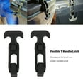 thumbnail image 3 of T Handle Draw Latch, High Elasticity Great Shock Absorption 2PCS Cooler Latch  for Tool Box, 3 of 8