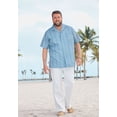 thumbnail image 2 of KingSizeMen's Big & TallGauze Camp Shirt, 2 of 3