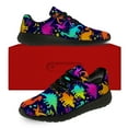 thumbnail image 3 of Uminder Mens Fashion Sneakers Dinosaur Shoes Black Shoes Size 9, 3 of 5