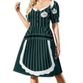 thumbnail image 1 of Vestido de mansión embrujada, vestido de manga corta, vestidos elegantes para mujer, vestido de verano para mujer 2025, 1 of 7